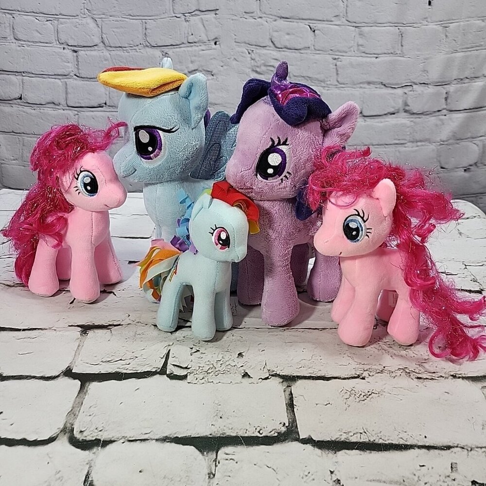 MLP My Little Pony Plush Lot‎ of 5 Stuffed Animals